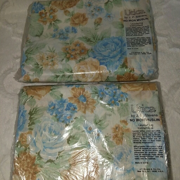 Jp Stevens Utica twin flat sheets - Picture 3 of 4